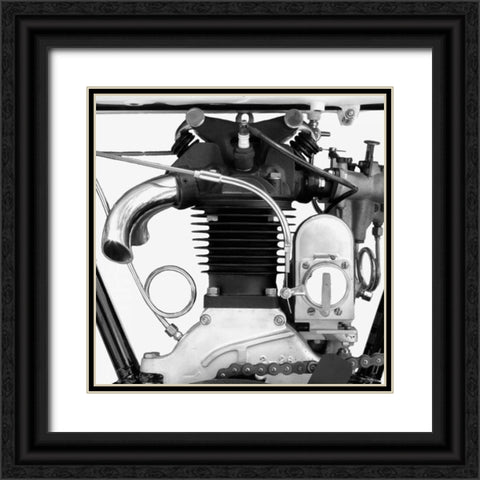 Inner Workings 9 Black Ornate Wood Framed Art Print with Double Matting by McCarthy, Matt