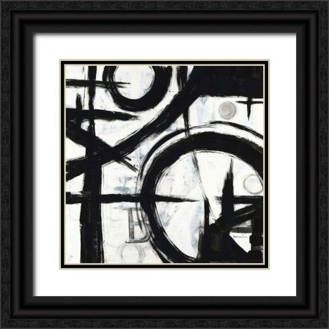 Choices 2 Black Ornate Wood Framed Art Print with Double Matting by Dascher, Dennis