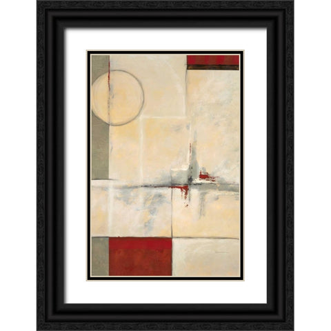 Looking Back 1 Black Ornate Wood Framed Art Print with Double Matting by Dascher, Dennis