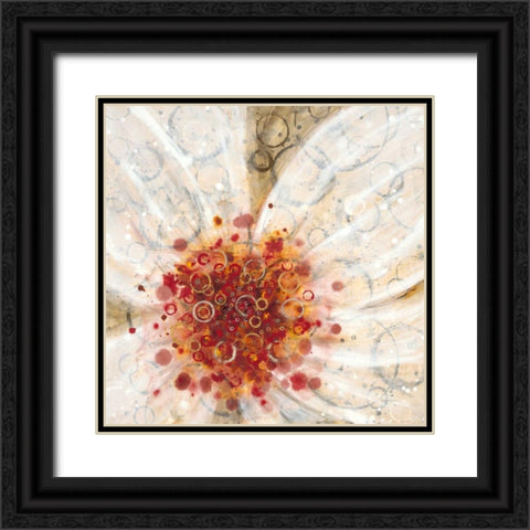 Water Poppy 2 Black Ornate Wood Framed Art Print with Double Matting by Dascher, Dennis