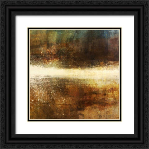 Streamline 1 Black Ornate Wood Framed Art Print with Double Matting by Roko, Ken