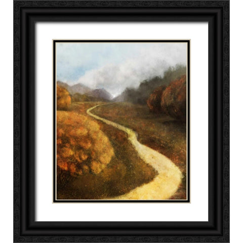 Dream Path 1 Black Ornate Wood Framed Art Print with Double Matting by Roko, Ken