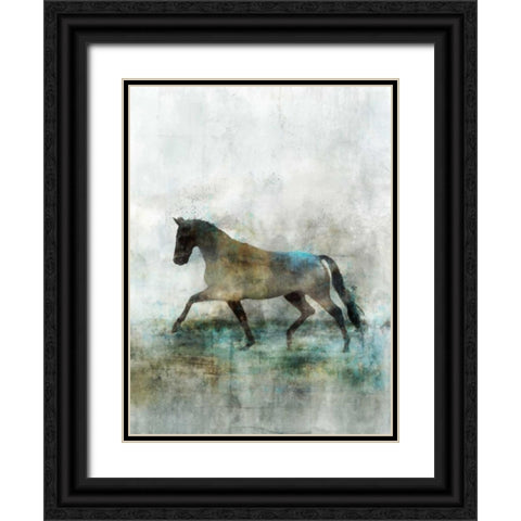 Lonestar 1 Black Ornate Wood Framed Art Print with Double Matting by Roko, Ken