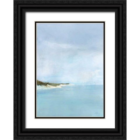 Tidal Breeze Black Ornate Wood Framed Art Print with Double Matting by Roko, Ken