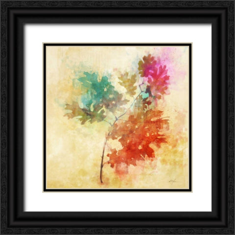 Vibrant Autumn 1 Black Ornate Wood Framed Art Print with Double Matting by Roko, Ken
