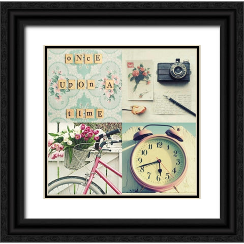 Once Upon A Time Black Ornate Wood Framed Art Print with Double Matting by Dvorak, Vicki