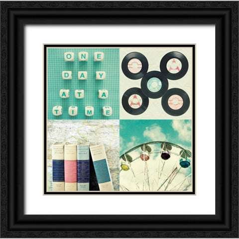 One Day 2 Black Ornate Wood Framed Art Print with Double Matting by Dvorak, Vicki