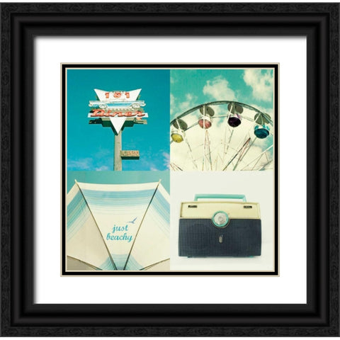 Fair Day Black Ornate Wood Framed Art Print with Double Matting by Dvorak, Vicki