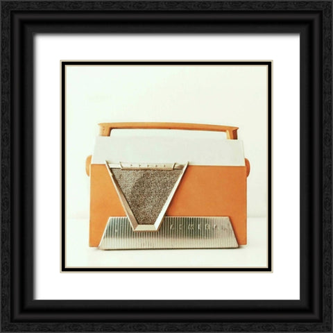 Rockin Orange Black Ornate Wood Framed Art Print with Double Matting by Dvorak, Vicki