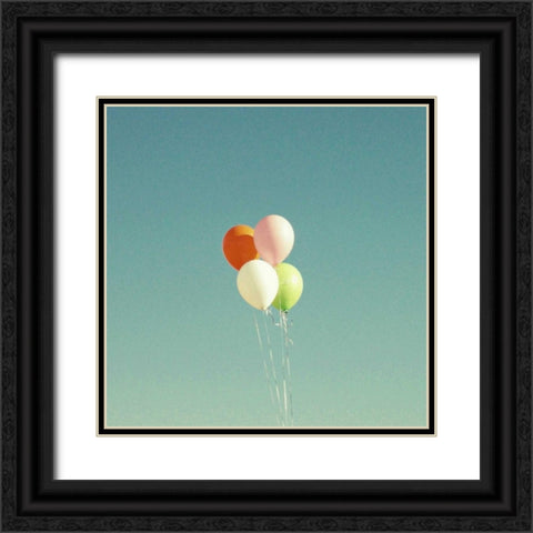 Up and Away Black Ornate Wood Framed Art Print with Double Matting by Dvorak, Vicki