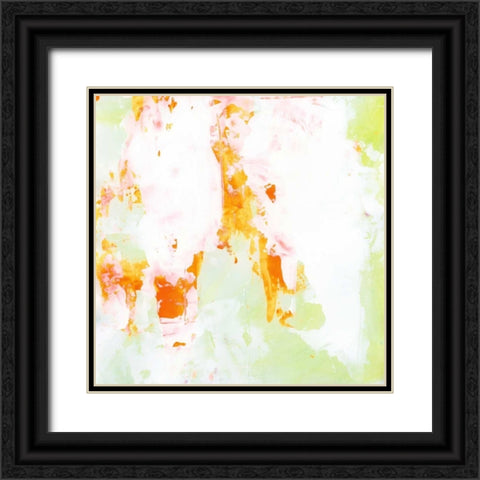 Garden Abstraction 7 Black Ornate Wood Framed Art Print with Double Matting by Buddenhaugen, Sophia