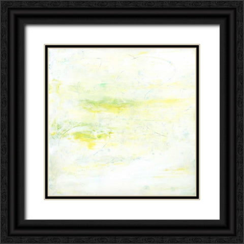 Garden Abstraction 17 Black Ornate Wood Framed Art Print with Double Matting by Buddenhaugen, Sophia