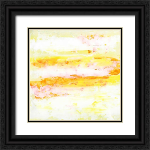 Garden Abstraction 18 Black Ornate Wood Framed Art Print with Double Matting by Buddenhaugen, Sophia