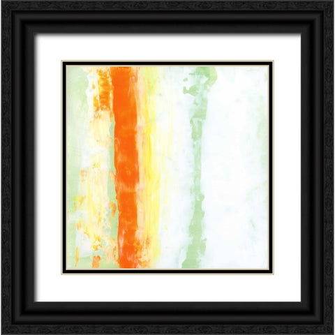 Garden Abstraction 19 Black Ornate Wood Framed Art Print with Double Matting by Buddenhaugen, Sophia