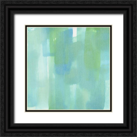 Garden Abstraction 23 Black Ornate Wood Framed Art Print with Double Matting by Buddenhaugen, Sophia