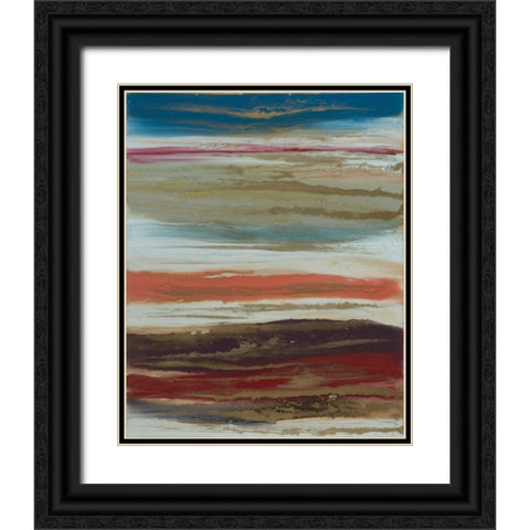 Morning Dawn Black Ornate Wood Framed Art Print with Double Matting by Bering, Blakely