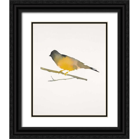 Water Bird 4 Black Ornate Wood Framed Art Print with Double Matting by Swartz, Megan