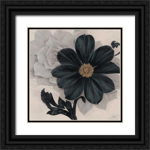 Blossom and Succulent Black Black Ornate Wood Framed Art Print with Double Matting by Stoyanov, Ivo