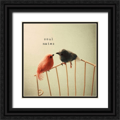 Soulmates Black Ornate Wood Framed Art Print with Double Matting by Susannah Tucker Photography
