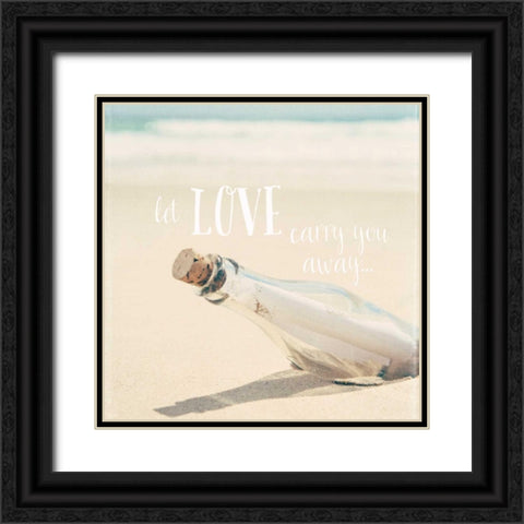 let Love Carry You Away Black Ornate Wood Framed Art Print with Double Matting by Susannah Tucker Photography