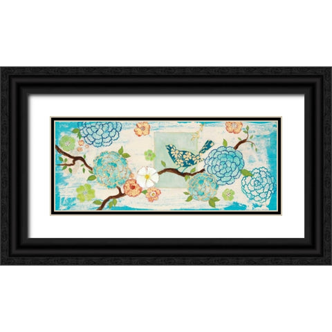 Heavenly Creatures Black Ornate Wood Framed Art Print with Double Matting by Studio M