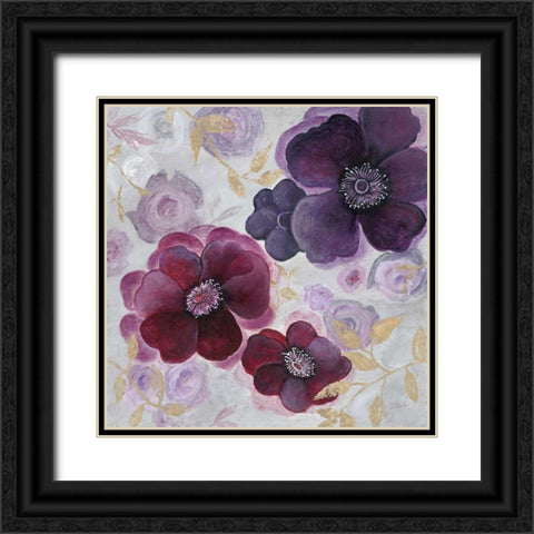 Ethereal Garden 1 Black Ornate Wood Framed Art Print with Double Matting by Studio M