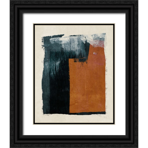 Natural Organic 1 Black Ornate Wood Framed Art Print with Double Matting by Tabby, Oliver