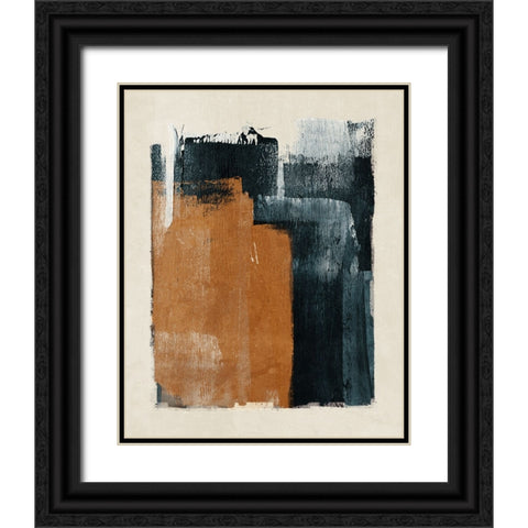Natural Organic 2 Black Ornate Wood Framed Art Print with Double Matting by Tabby, Oliver