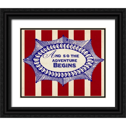 Nautical Advice 7 Black Ornate Wood Framed Art Print with Double Matting by Z Studio