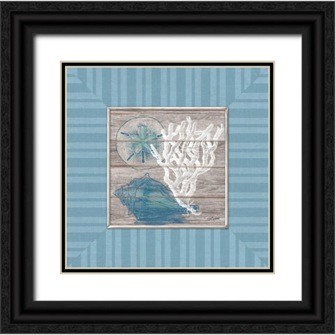 Coastal Wonders Black Ornate Wood Framed Art Print with Double Matting by Appleman, Sam