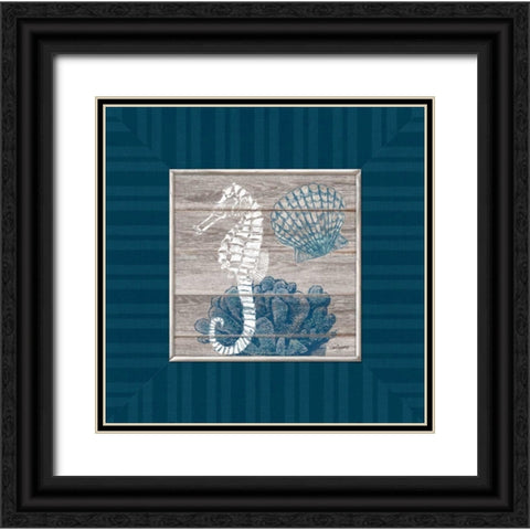 Coastal Dream Black Ornate Wood Framed Art Print with Double Matting by Appleman, Sam