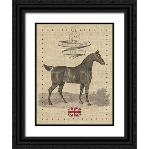 British Champion Black Ornate Wood Framed Art Print with Double Matting by Appleman, Sam