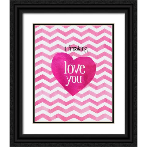 Glam World 8 Black Ornate Wood Framed Art Print with Double Matting by Bryant, Lola