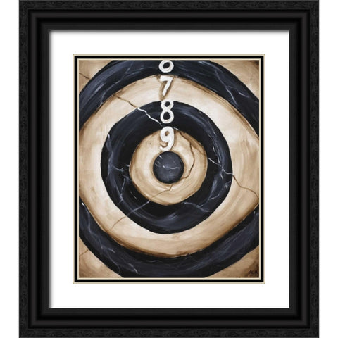 Colonic II Black Ornate Wood Framed Art Print with Double Matting by Elki,O