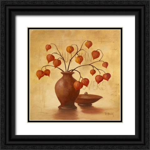 Subtile decorations II Black Ornate Wood Framed Art Print with Double Matting by Tobias, Horst