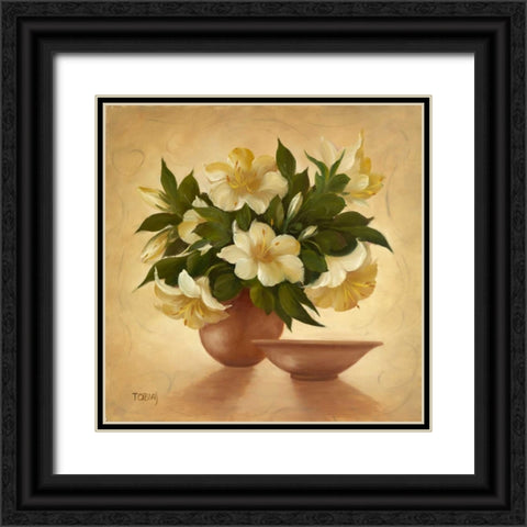 Subtile decorations IV Black Ornate Wood Framed Art Print with Double Matting by Tobias, Horst