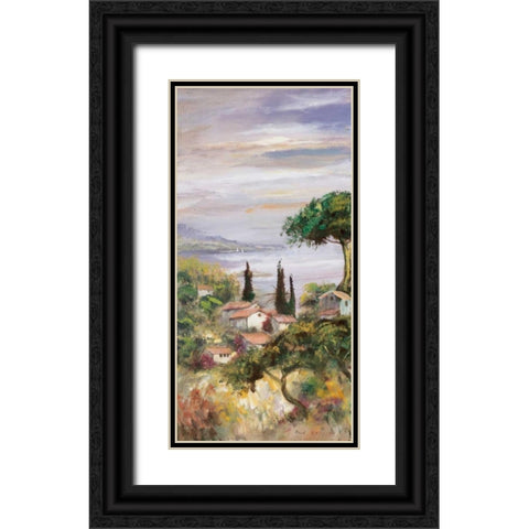 Italy trio I Black Ornate Wood Framed Art Print with Double Matting by Schottler, Katharina