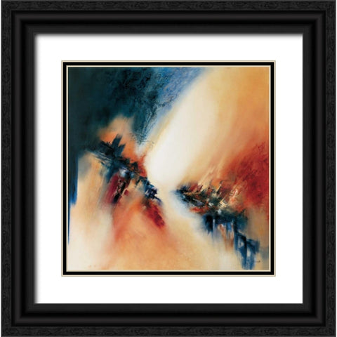 Brooke  Black Ornate Wood Framed Art Print with Double Matting by Geurts, Nelly