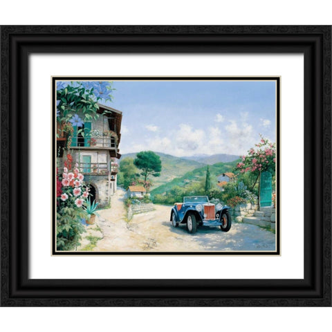 My pride Black Ornate Wood Framed Art Print with Double Matting by Motz, Peter