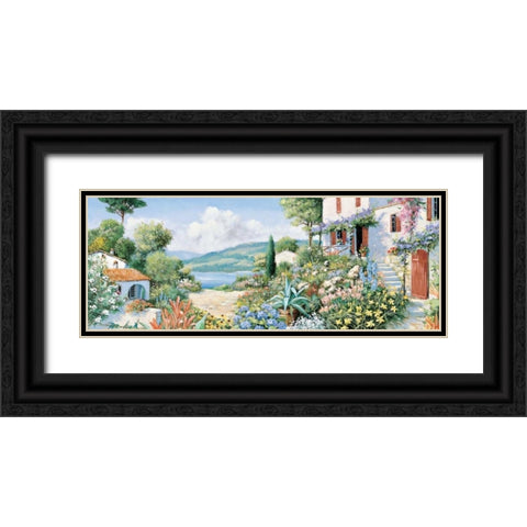 Time to share Black Ornate Wood Framed Art Print with Double Matting by Motz, Peter