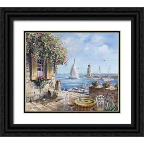 It was hereâ€¦ Black Ornate Wood Framed Art Print with Double Matting by Withaar, Reint