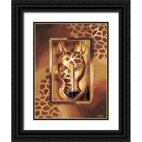 Umbo II Black Ornate Wood Framed Art Print with Double Matting by Fields, Wendy