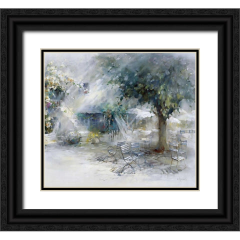 A place to be Black Ornate Wood Framed Art Print with Double Matting by Haenraets, Willem