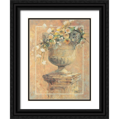 Rome II Black Ornate Wood Framed Art Print with Double Matting by Haenraets, Willem