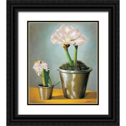 The difference Black Ornate Wood Framed Art Print with Double Matting by Roelofs, Wouter