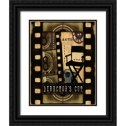 DIRECTORS CUT Black Ornate Wood Framed Art Print with Double Matting by Yang, Eric