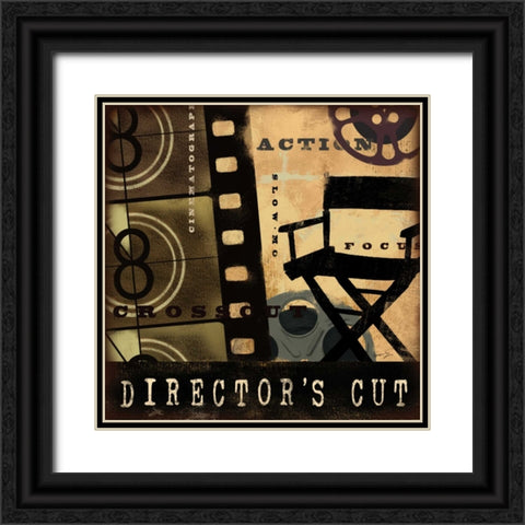 DIRECTORS CUT Black Ornate Wood Framed Art Print with Double Matting by Yang, Eric