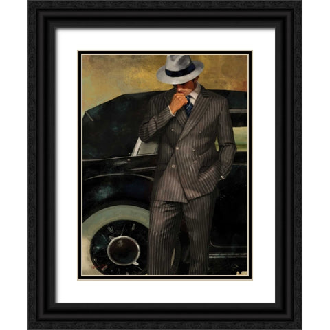THE GETAWAY II Black Ornate Wood Framed Art Print with Double Matting by Yang, Eric