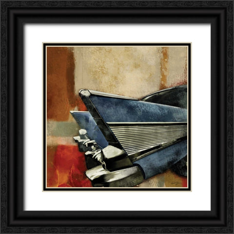 DECKED HOT ROD Black Ornate Wood Framed Art Print with Double Matting by Yang, Eric