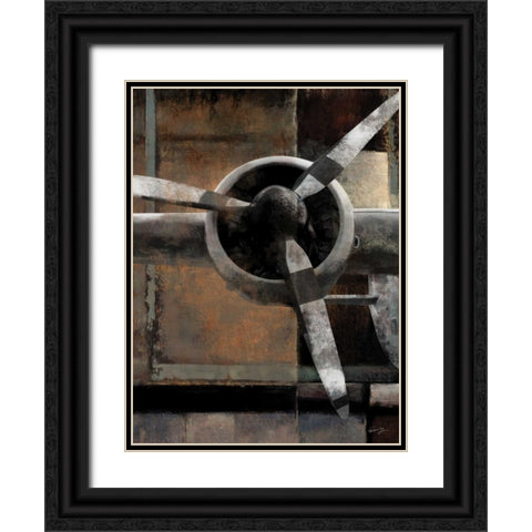 LEADING EDGE V Black Ornate Wood Framed Art Print with Double Matting by Yang, Eric